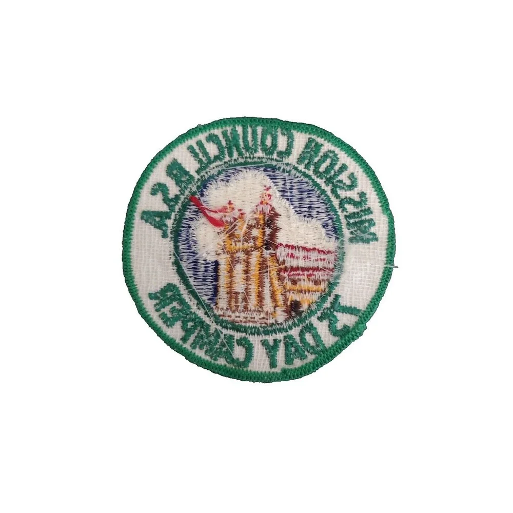 Mission Council 75 Day Camper BSA 3 Inch Round Boy Scouts Of America Patch